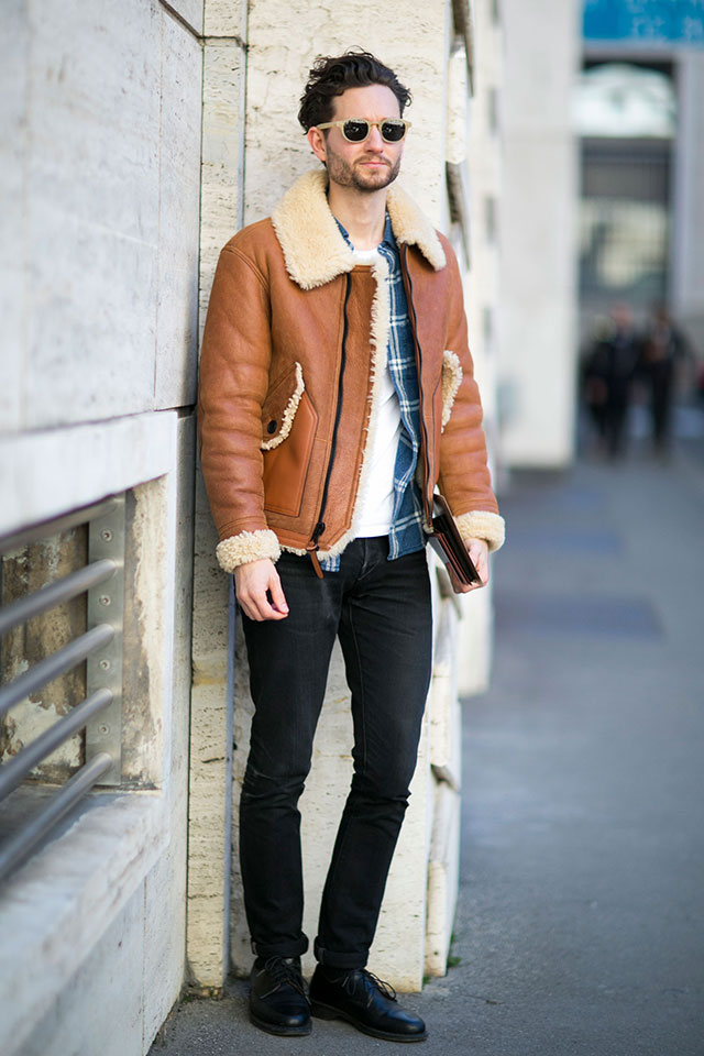 Неделя мужской моды в Милане, осень-зима 2016: street style. Часть 2 (фото 12)