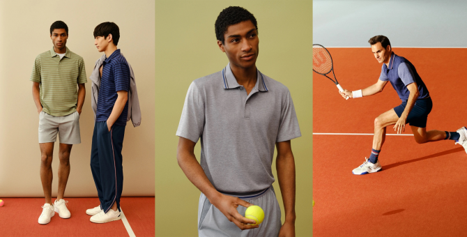 Теннисист Роджер Федерер и Джонатан Андерсон совместно с Uniqlo выпустят вторую коллаборацию