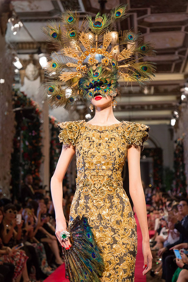 В Гонконге прошел показ кутюрной коллекции Dolce & Gabbana (фото 2)