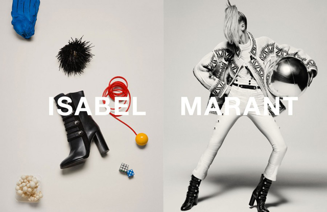 Наташа Поли в рекламной кампании Isabel Marant, осень-зима 2015 (фото 3)