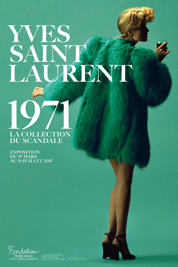 Ив Сен-Лоран: как выглядят эскизы к коллекции-прорыву 1971 года (фото 1)