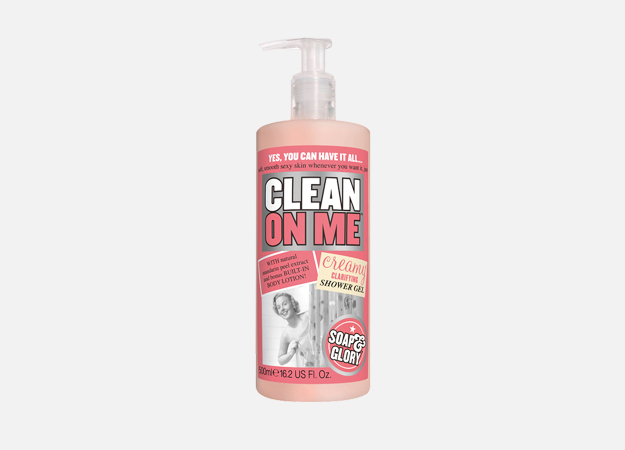 Clean On Me Creamy Clarifying Shower Gel от Soap&Glory, 545 руб.