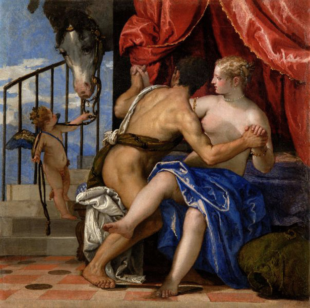 «Венера и Марс с Амуром и лошадью», Паоло Веронезе