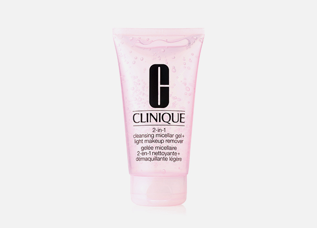 2-in-1 Cleansing Micellar Gel+Light Makeup Remover от Clinique, 2 100 руб.
