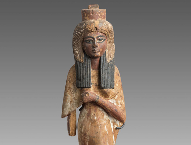 Дейр эль-Медина, статуэтка обожествленной царицы Яхмос-Нефертари, 1550–1292 гг. до н. э.