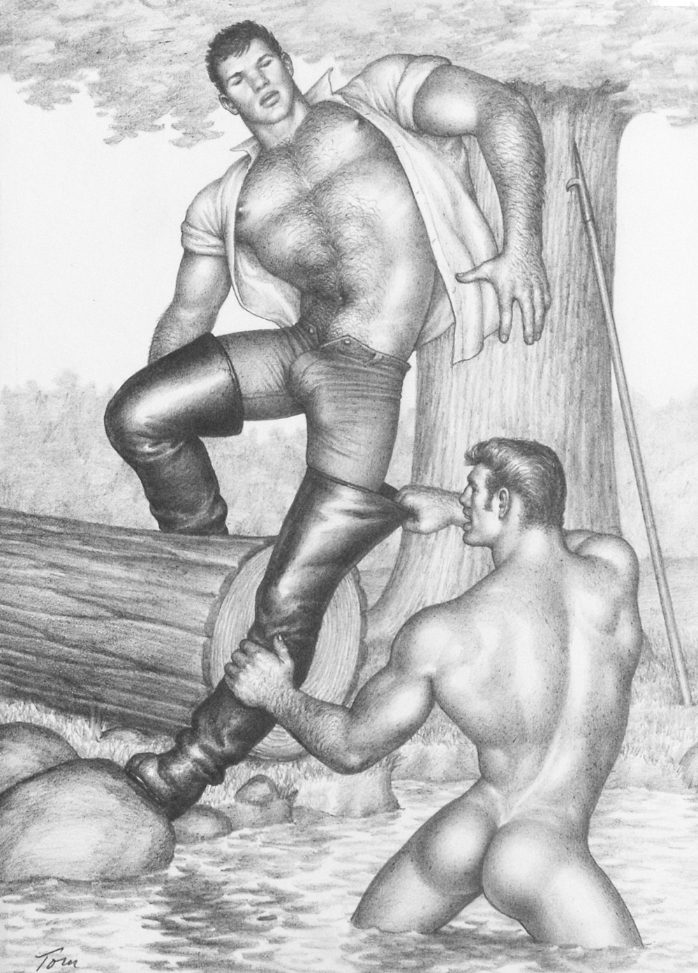 Как художник Tom of Finland создал брутальную гей-эстетику (фото 5)