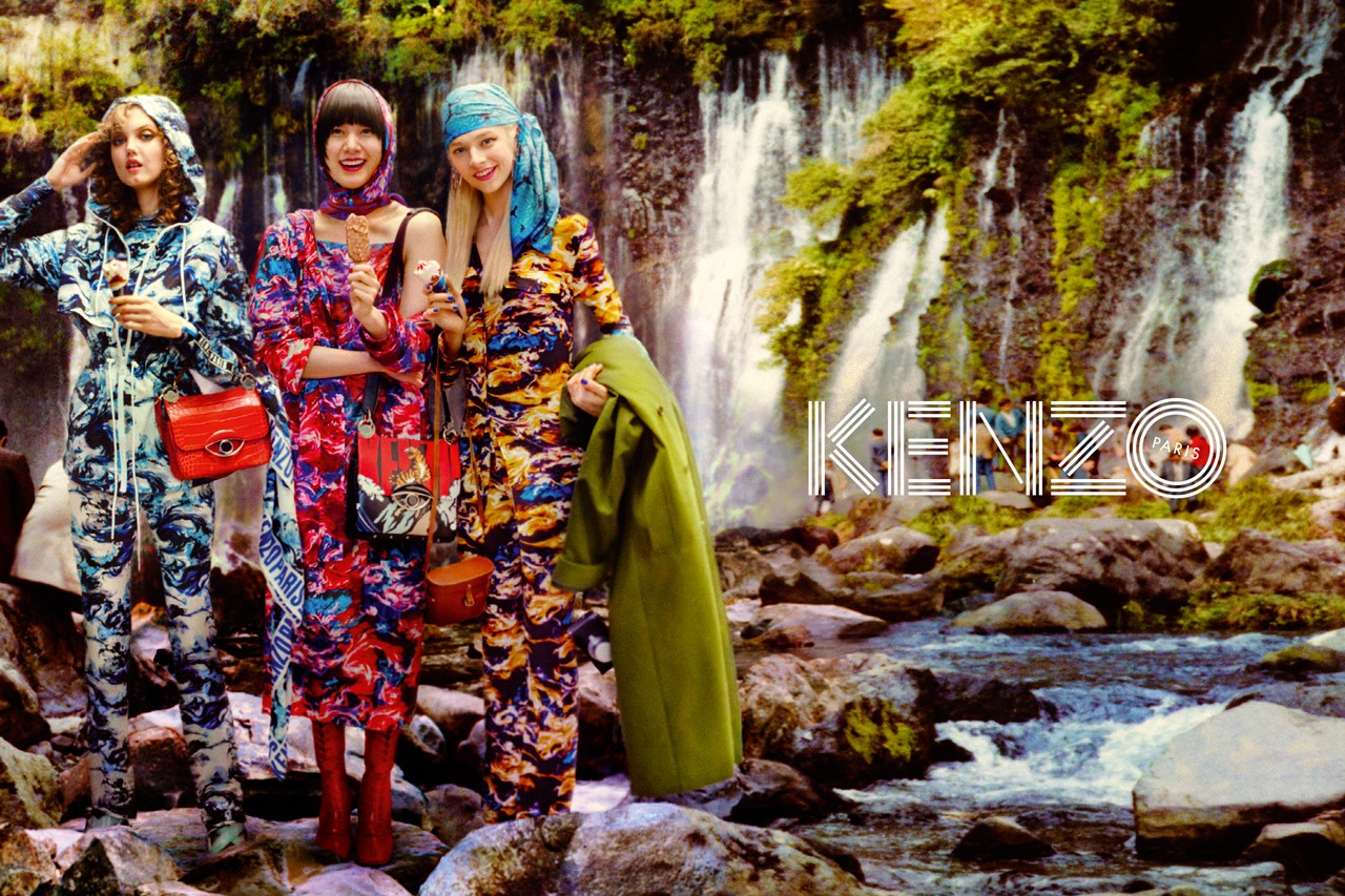 Kenzo выпустил кампанию, снятую в духе винтажных открыток (фото 2)