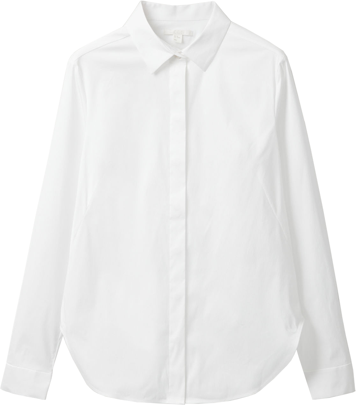 Белая рубашка с рисунком