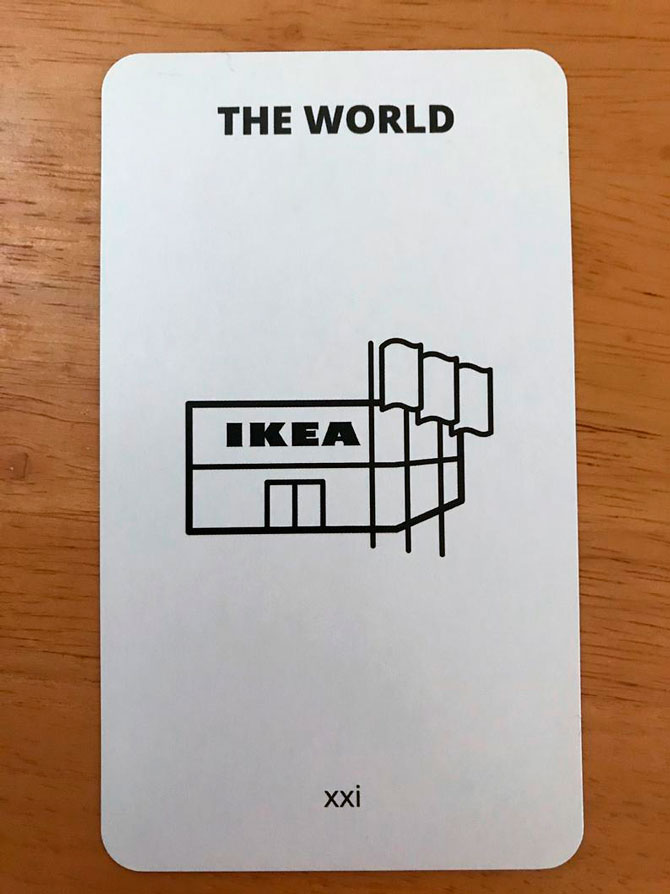 Появились гадальные карты по мотивам инструкций IKEA (фото 1)