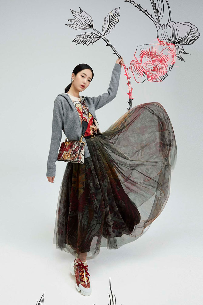 Dior выпустил капсулу с цветами и фениксами для китайского Нового года (фото 3)