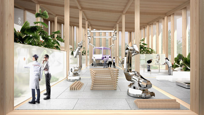 Бьярке Ингельс показал проект города будущего в Японии (фото 7)