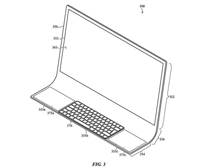 Apple запатентовала моноблок iMac из цельного куска стекла (фото 1)