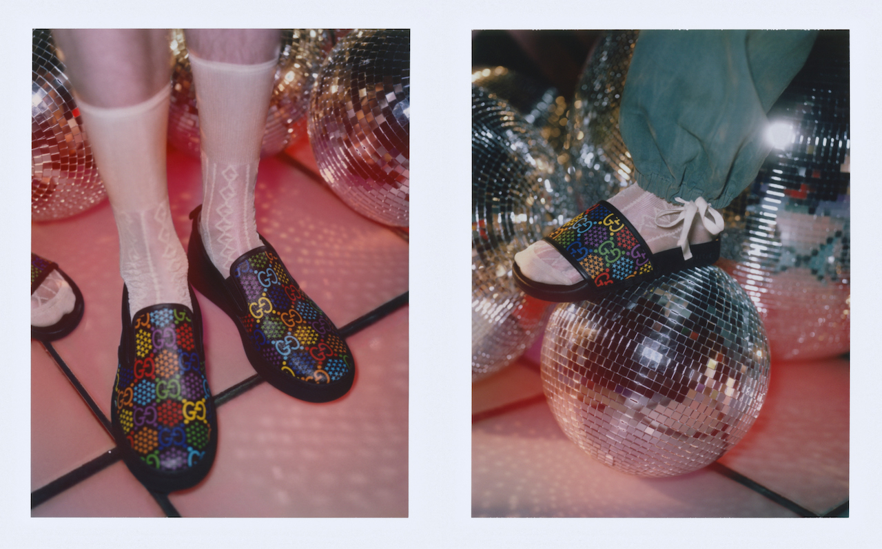 Модели веселятся в окружении диско-шаров в кампании Gucci Psychedelic (фото 8)