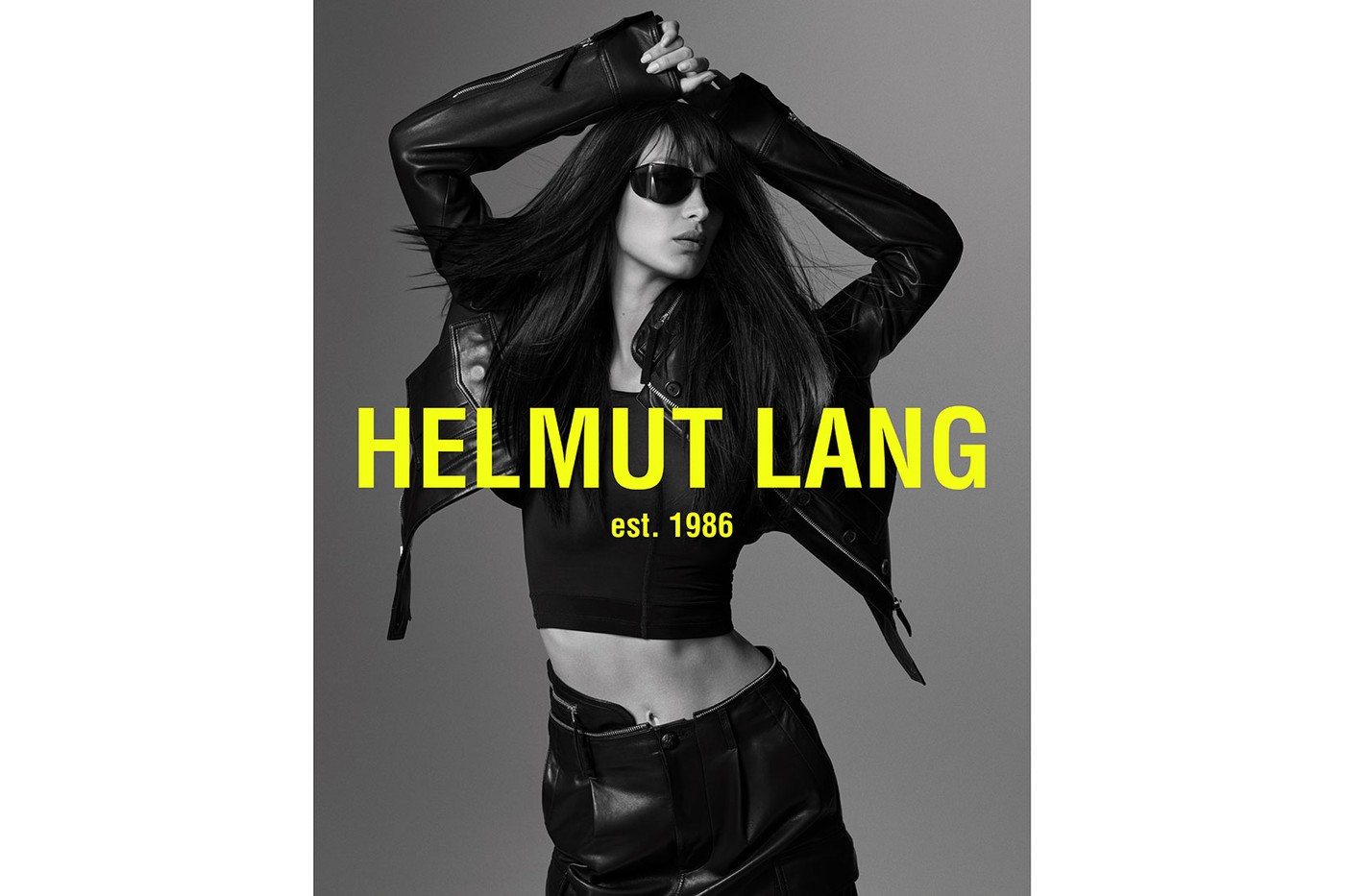 Белла Хадид снялась в новой кампании Helmut Lang (фото 4)