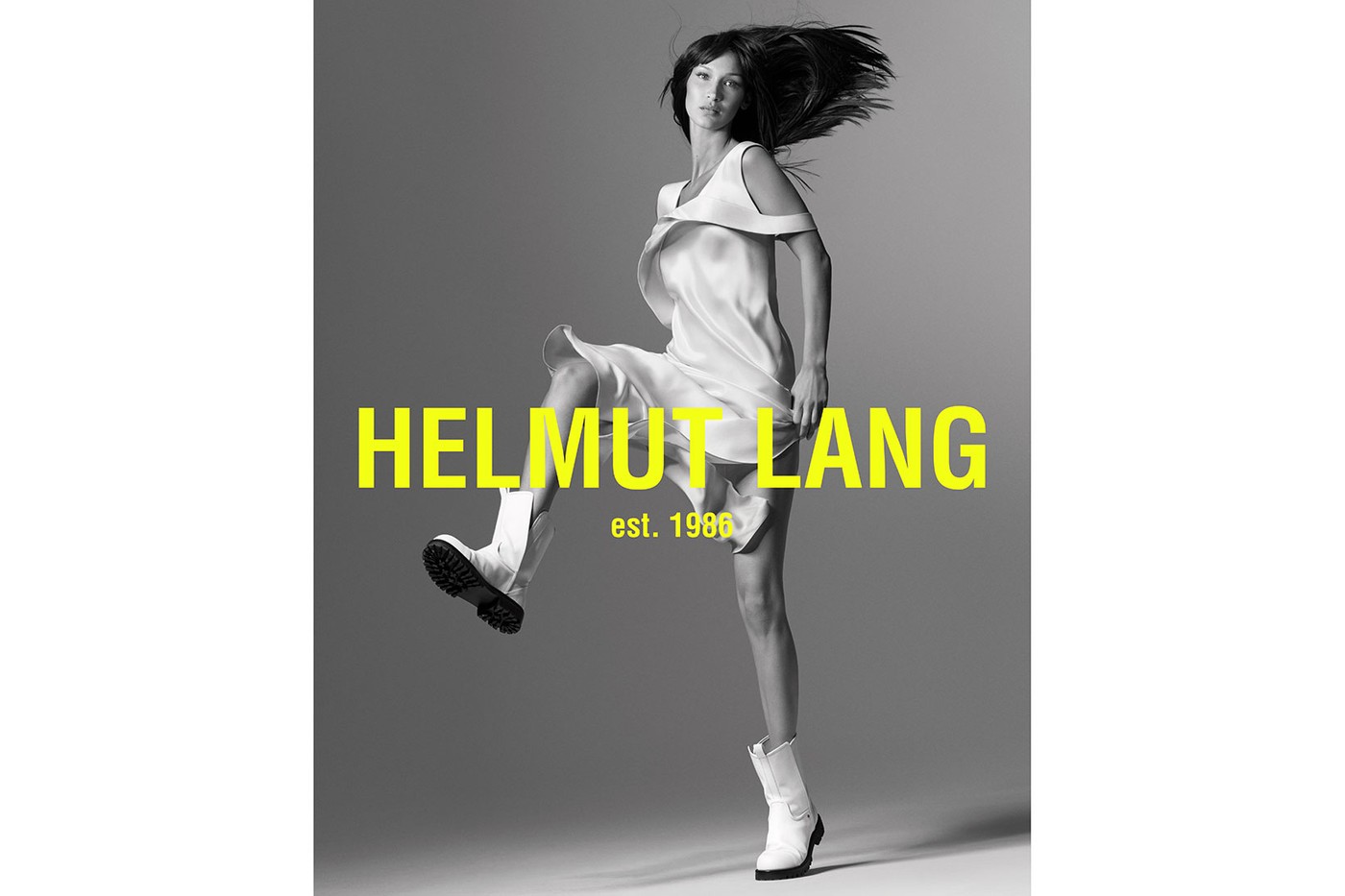 Белла Хадид снялась в новой кампании Helmut Lang (фото 1)