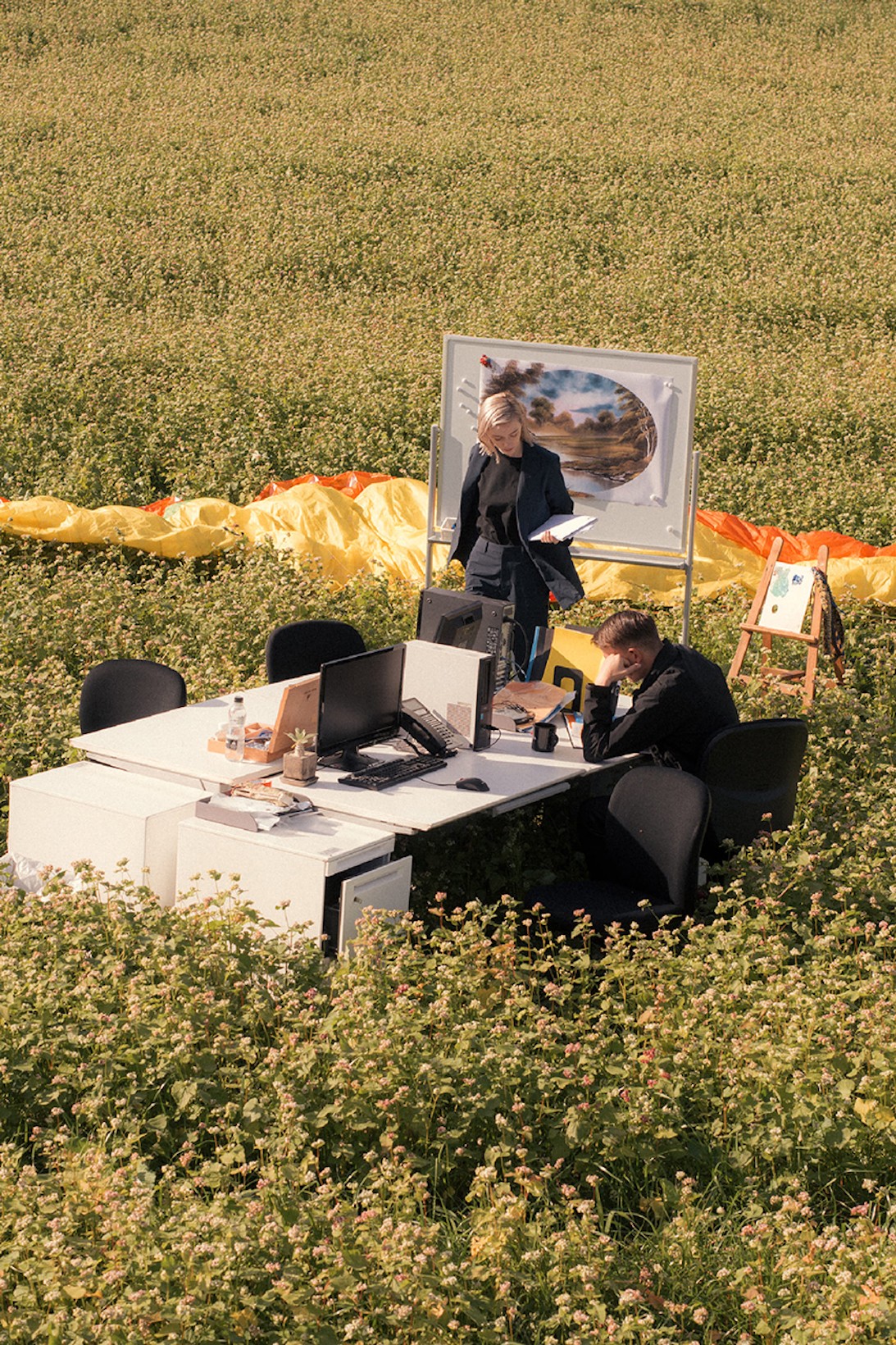 The North Face показал офис на свежем воздухе в новой кампании (фото 1)