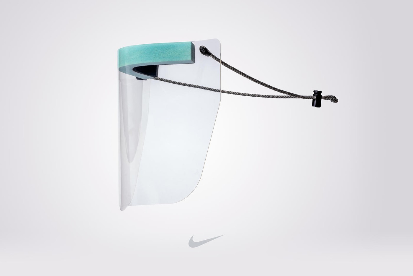 Nike сделал защитные экраны из материалов для кроссовок (фото 1)