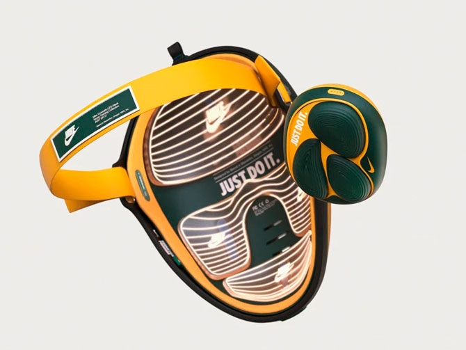 Корейский дизайнер придумал технологичную бьюти-маску для Nike (фото 1)
