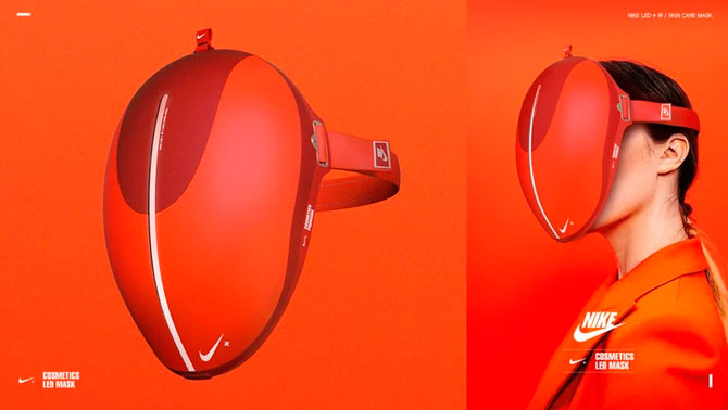 Корейский дизайнер придумал технологичную бьюти-маску для Nike (фото 3)