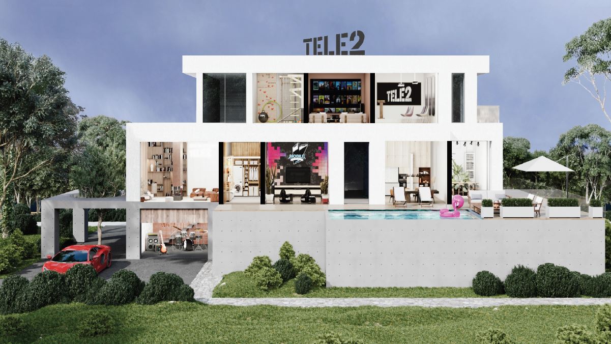 Tele2 создал виртуальный дом с лекциями, экскурсиями и тренировками (фото 1)