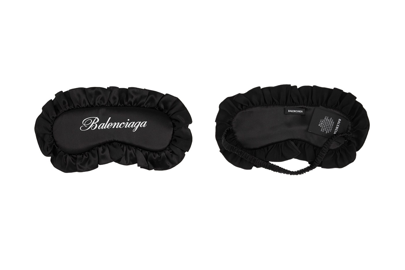 Balenciaga выпустил комплект для сна из черного шелка (фото 1)