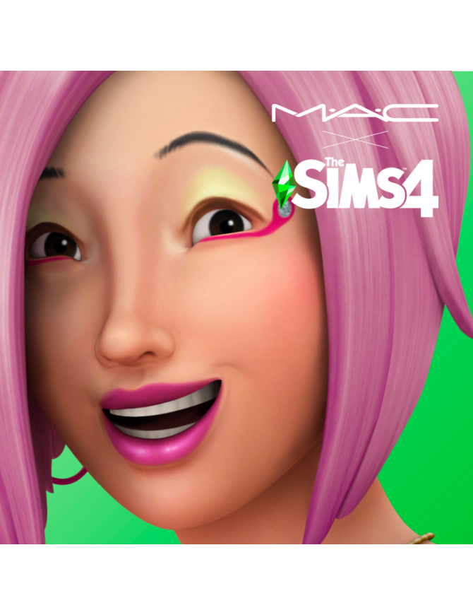 В игре The Sims 4 появилась косметика М.А.С. (фото 1)