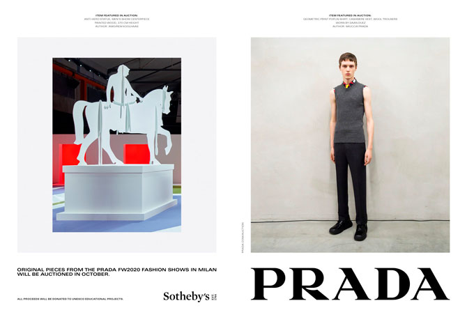 Prada анонсировал благотворительный проект с Sotheby’s (фото 2)