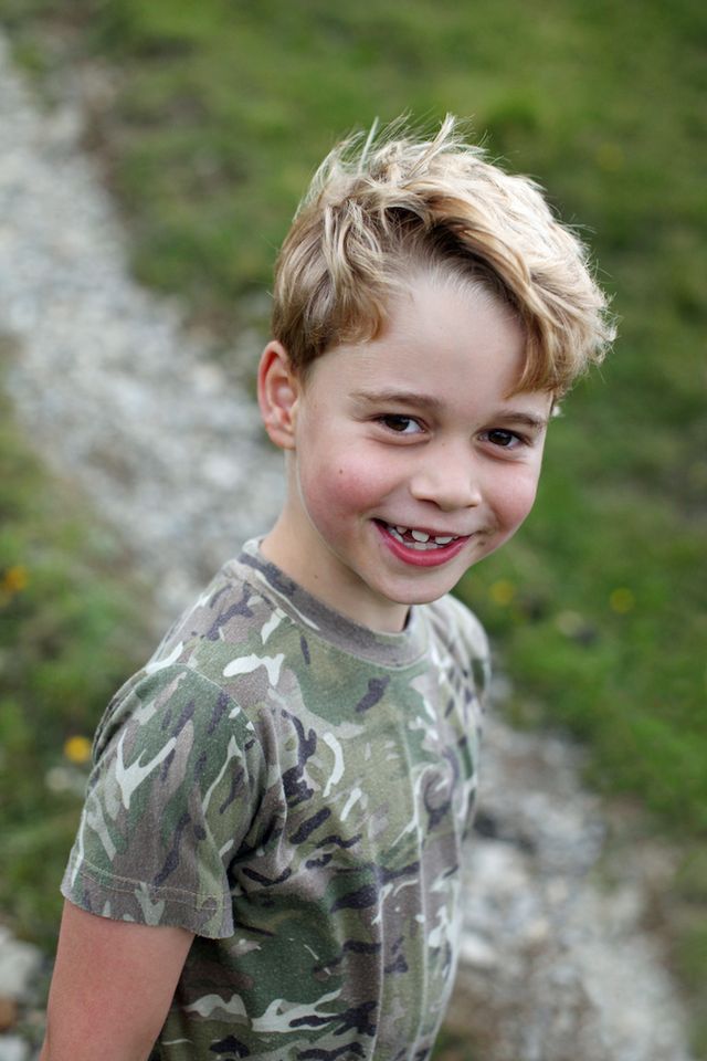 Кейт Миддлтон сделала новые портреты принца Джорджа в честь его 7-летия (фото 1)