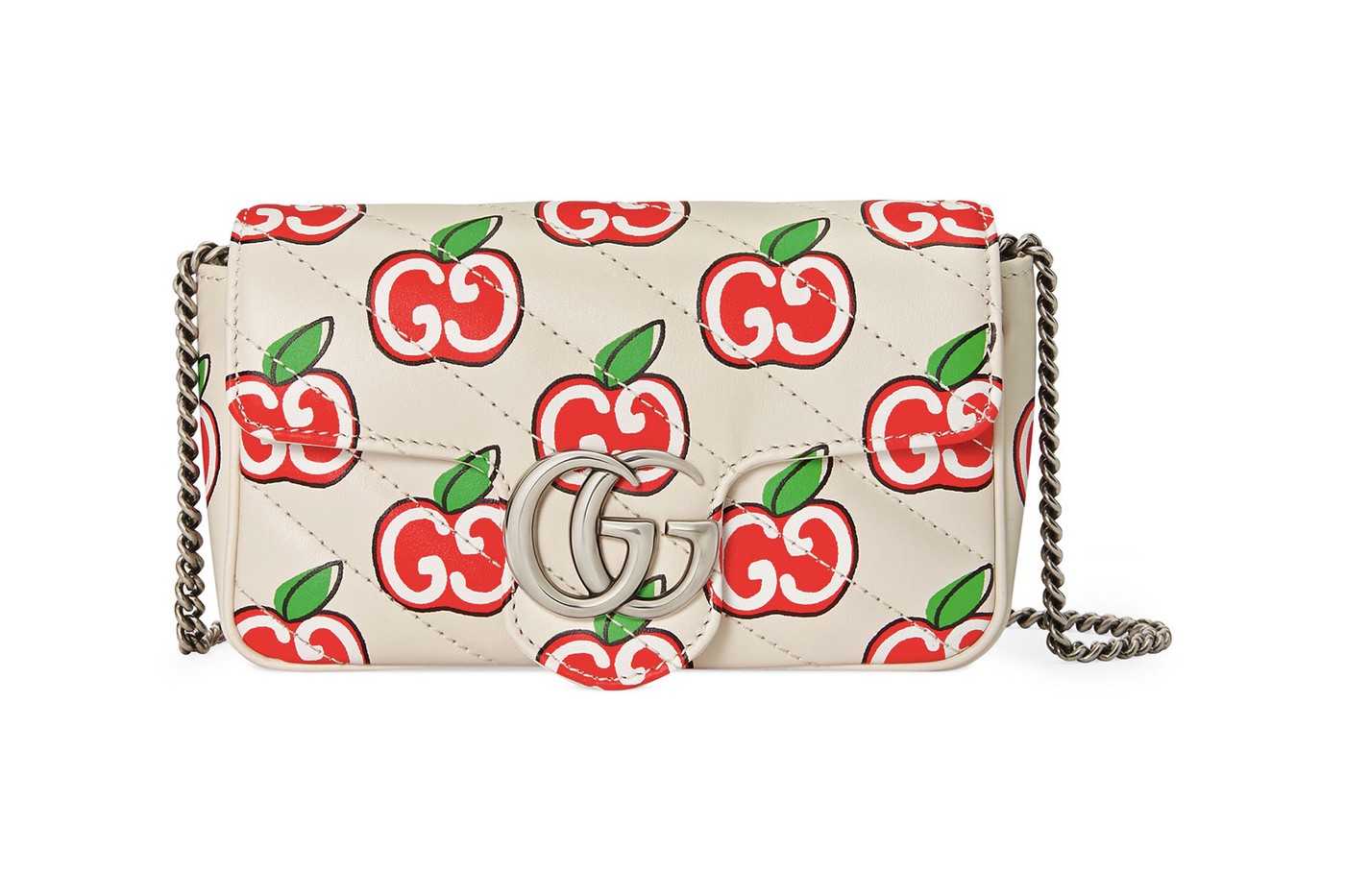 Gucci покрыл сумки принтом с яблоками в честь китайского Дня всех влюбленных (фото 2)