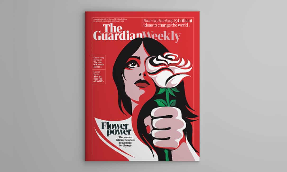 Обложку нового номера The Guardian Weekly посвятили женщинам Беларуси |  BURO.