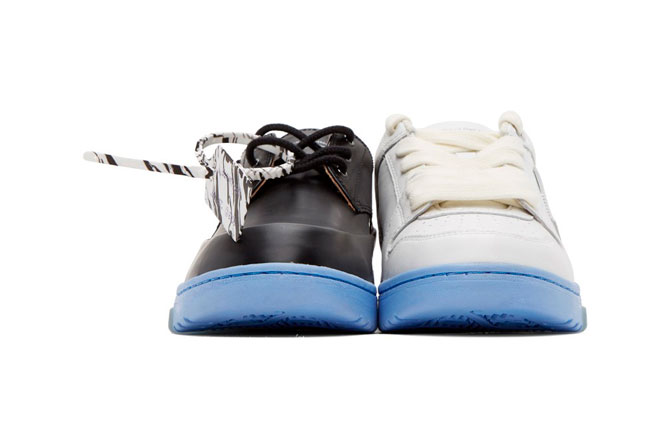 Off-White выпустил «перепутанную» пару обуви, состоящую из кроссовки и дерби (фото 3)