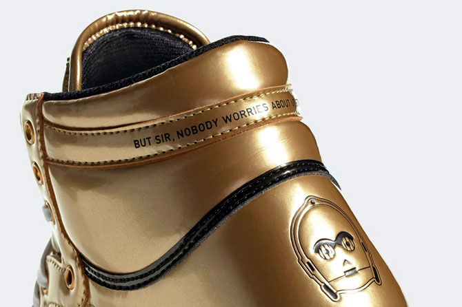 adidas выпустил кроссовки, посвященные роботу С-3PO из «Звездных войн» (фото 2)