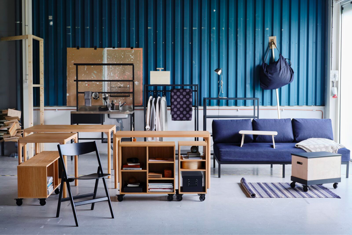 IKEA выпустила коллекцию мебели и аксессуаров для небольших квартир (фото 1)