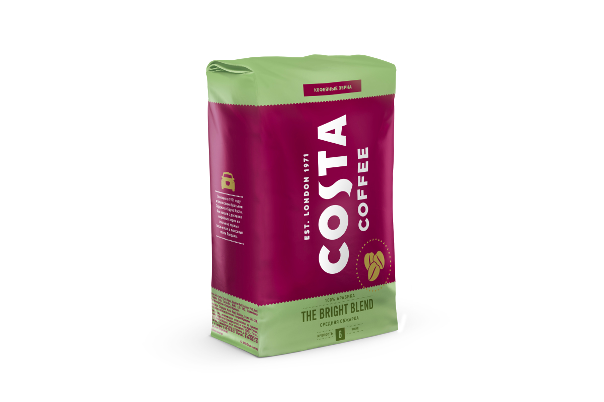 Costa Coffee выпустил четыре бленда кофе для домашнего приготовления (фото 3)