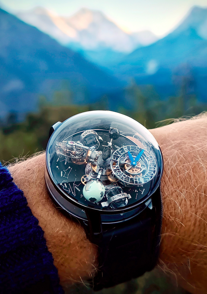 Jacob & Co выпустил часы, вдохновленные красотой и хрупкостью Земли (фото 2)