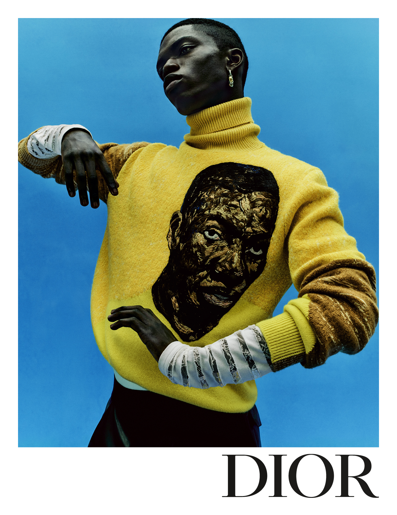 Новую кампанию Dior Men вдохновили работы художника из Ганы Амоако Боафо (фото 1)