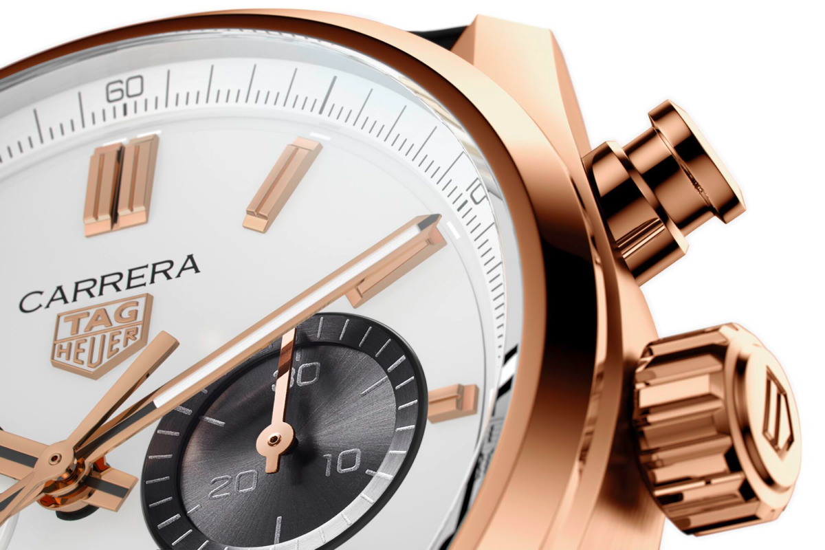 TAG Heuer выпустил лимитированную серию золотых часов Carrera (фото 4)