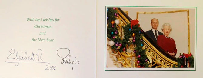 В Сети появились коллекционные рождественские открытки Елизаветы II (фото 3)