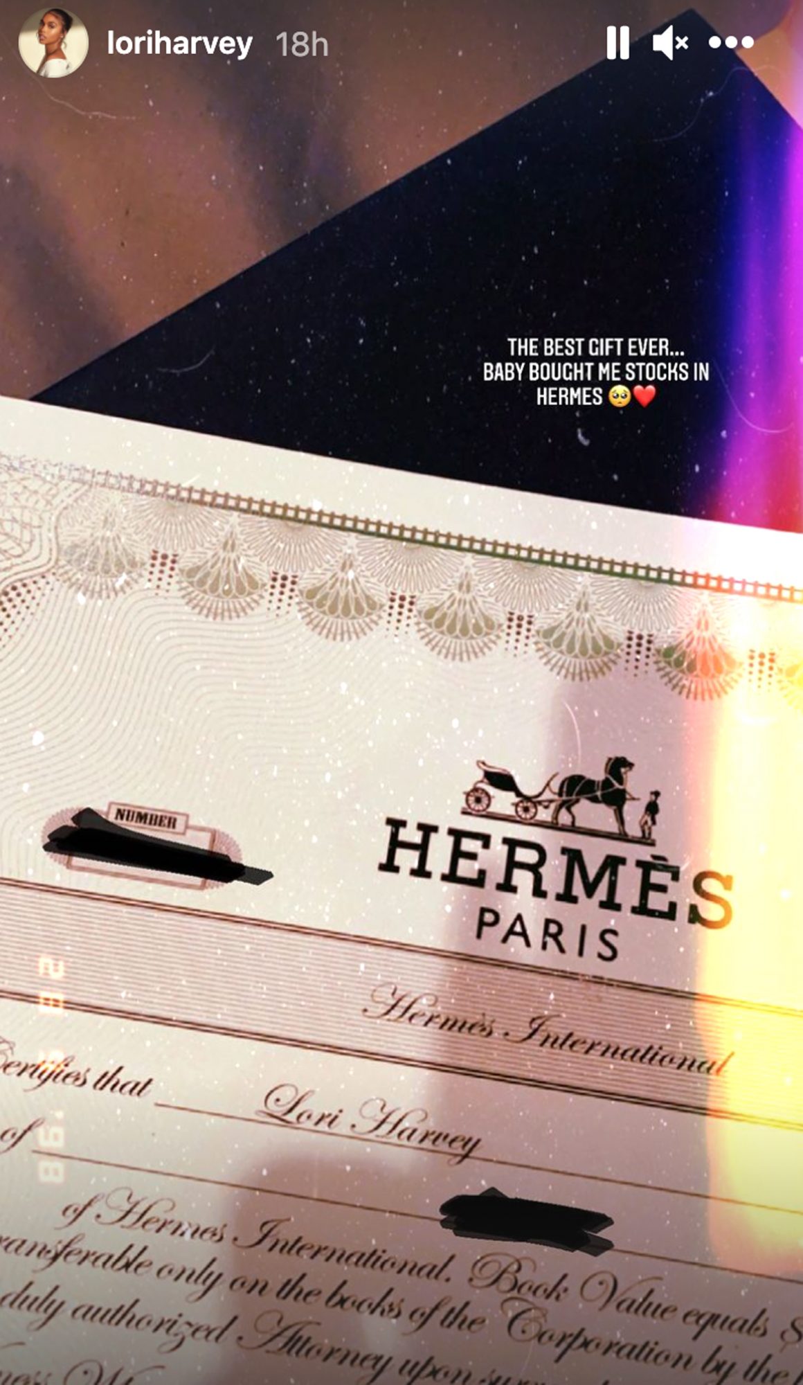 Майкл Б. Джордан подарил своей девушке акции Hermès ко Дню святого Валентина (фото 1)
