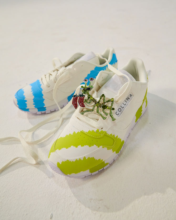 Reebok и Collina Strada создали кроссовки с надписью «Позвони маме» (фото 5)