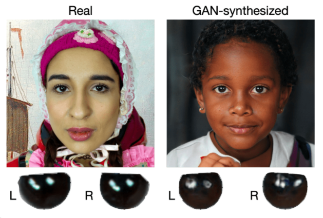 Ученые научили нейросеть отличать настоящее фото от дипфейка по глазам (фото 1)