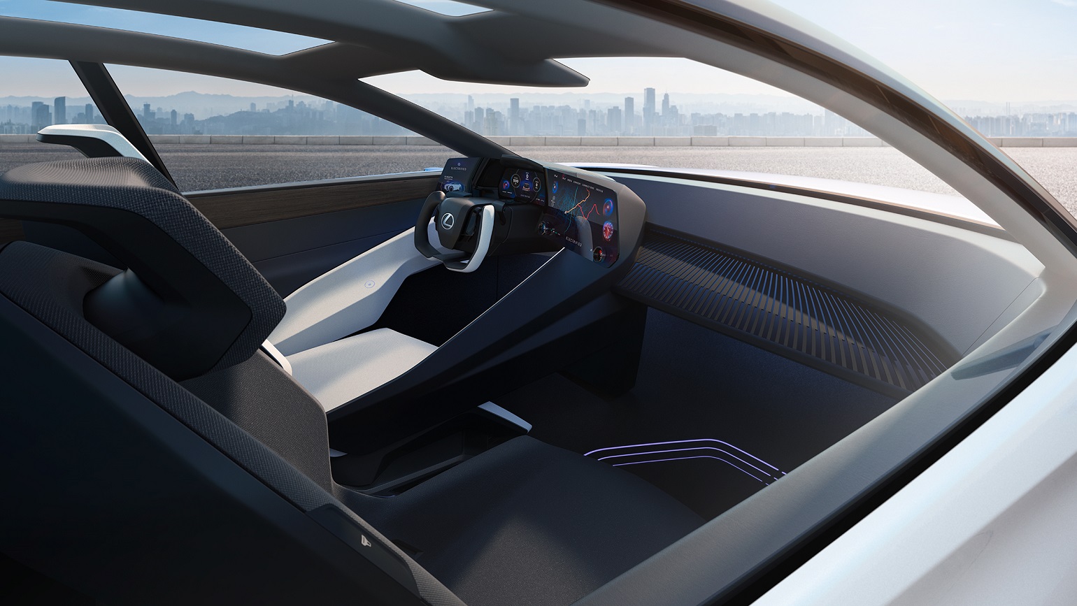 Lexus представил инновационный концепт-кар LF-Z Electrified (фото 6)