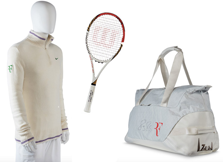 Теннисист Роджер Федерер продаст личные вещи на благотворительном аукционе (фото 1)