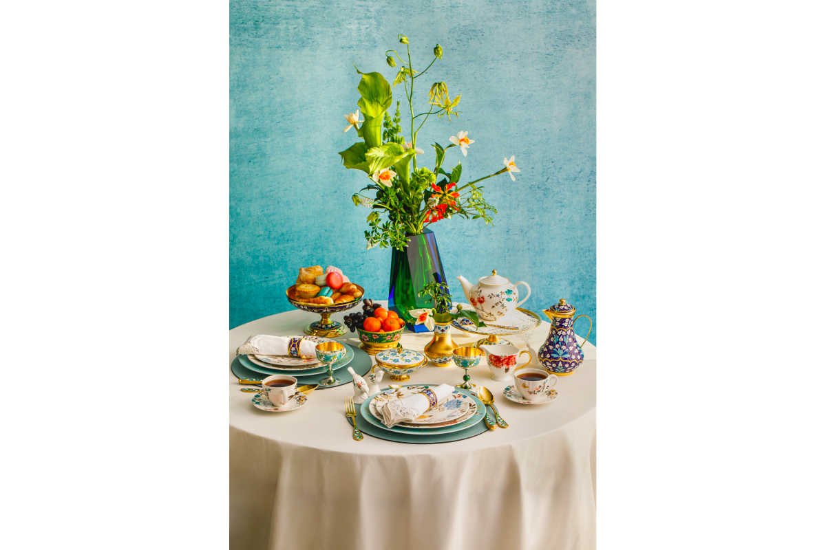 «Дом фарфора» и «Русские самоцветы» представили съемку с весенними сервировками стола (фото 6)