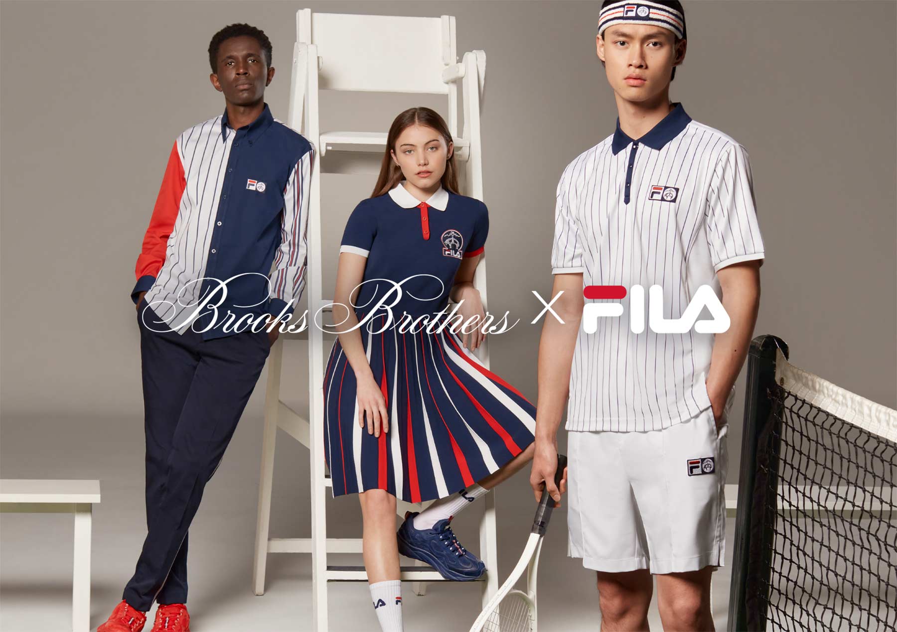 Brooks Brothers и Fila выпустили совместную коллекцию, вдохновленную теннисом (фото 1)