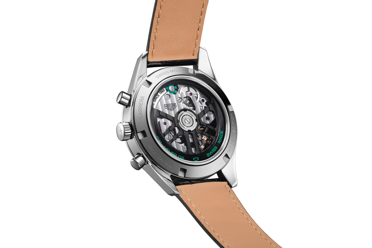 TAG Heuer представил часы Carrera с циферблатом бирюзового оттенка (фото 3)