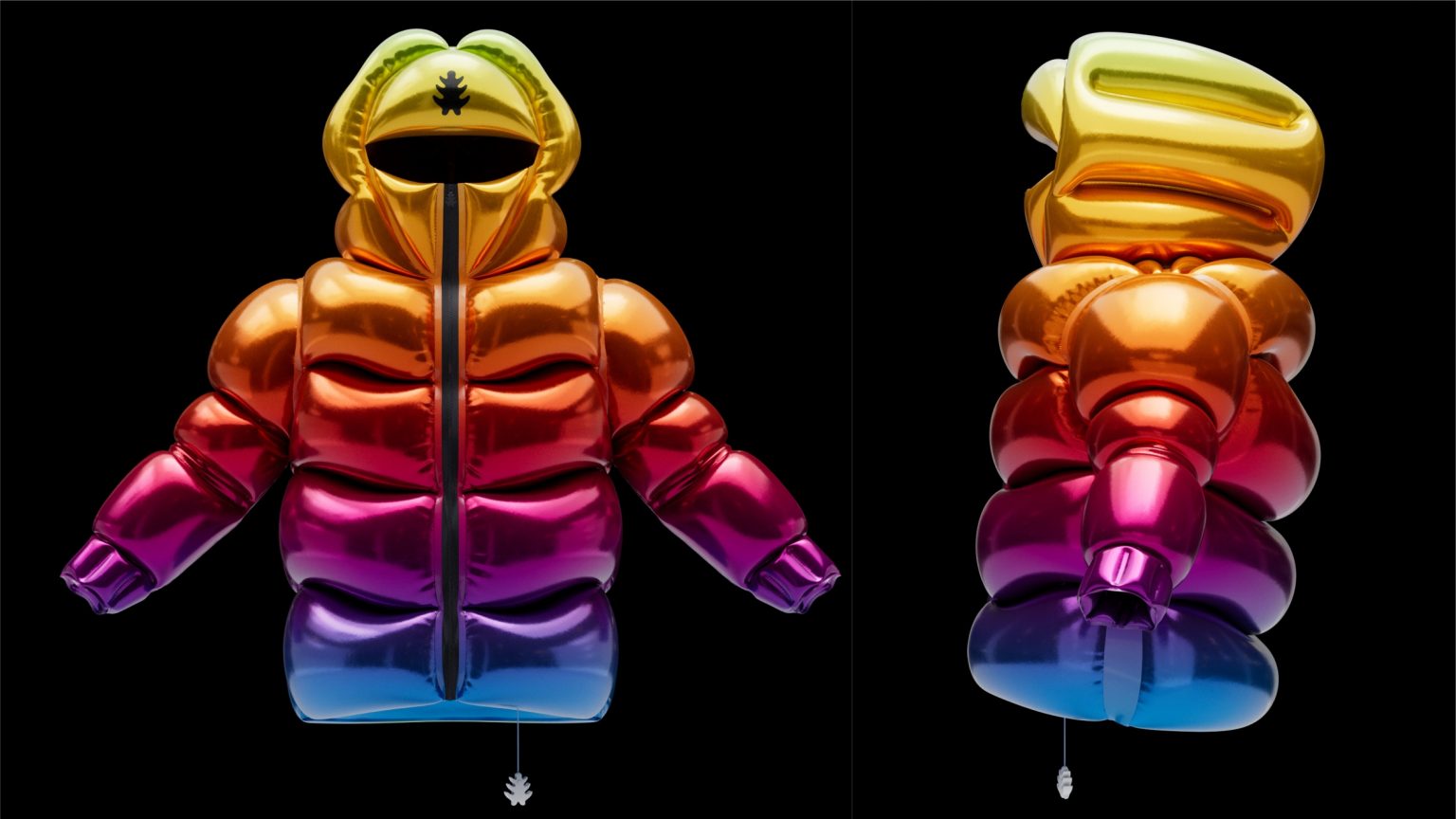 Итальянский дизайнер Эндрю Костман создал летающую куртку с гелием вместо пуха (фото 1)