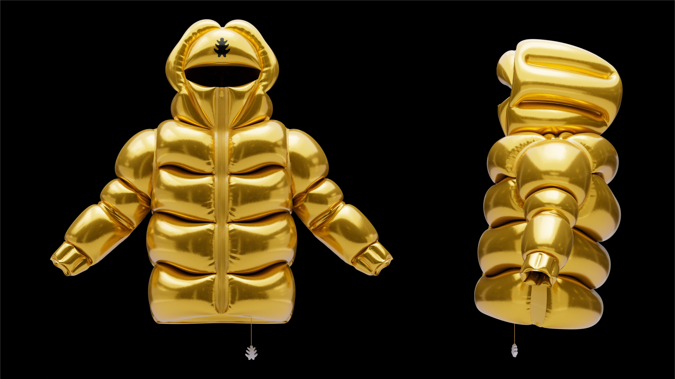 Итальянский дизайнер Эндрю Костман создал летающую куртку с гелием вместо пуха (фото 2)