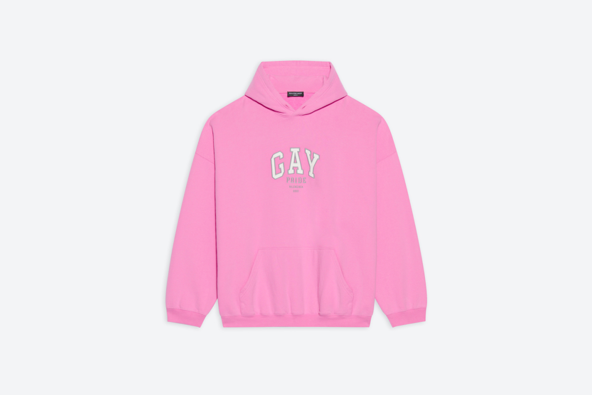 balenciaga femme fatale hoodie