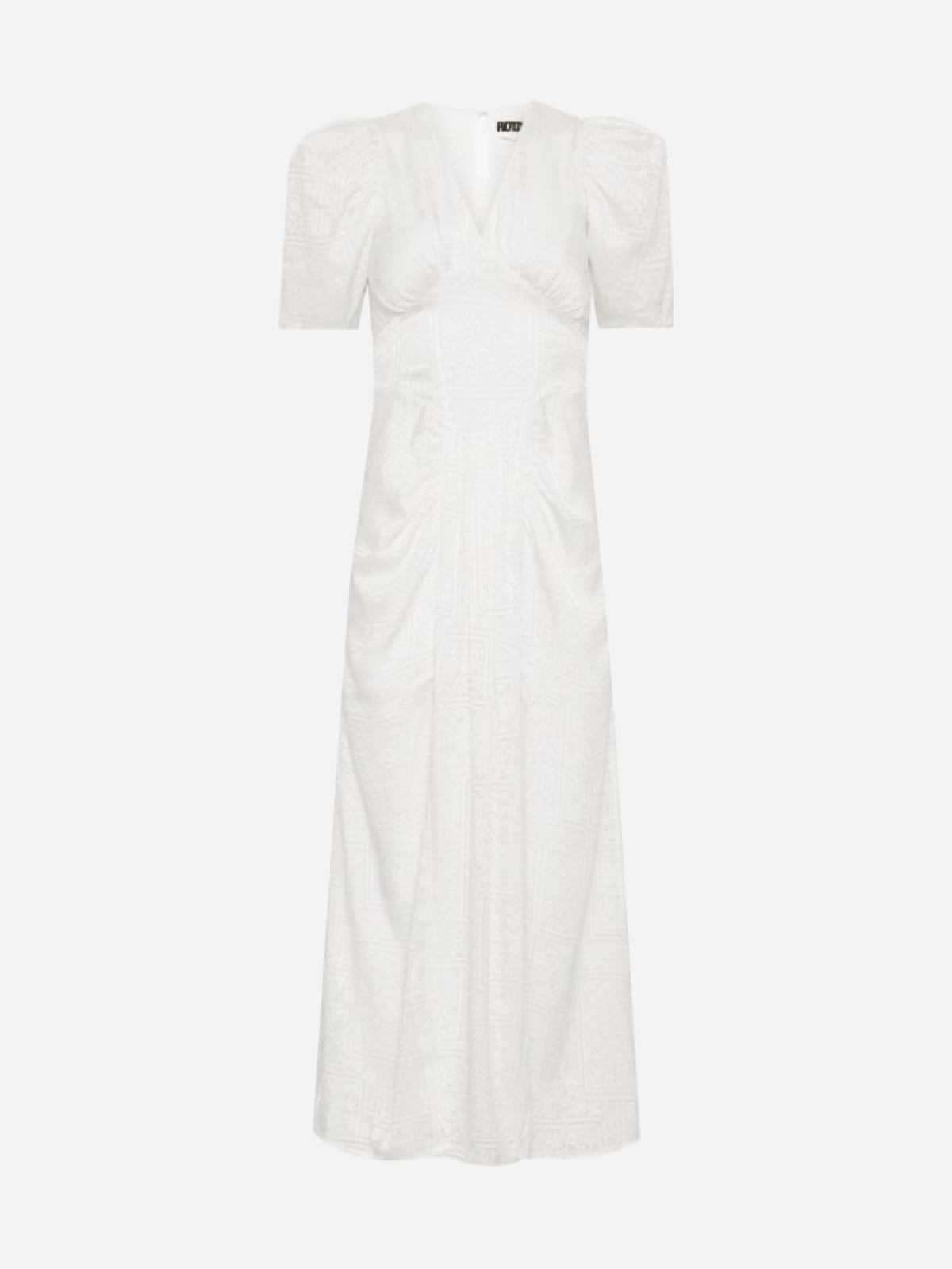 На свадьбу, после свадьбы или просто так: 20 лаконичных белых платьев на лето (фото 15)